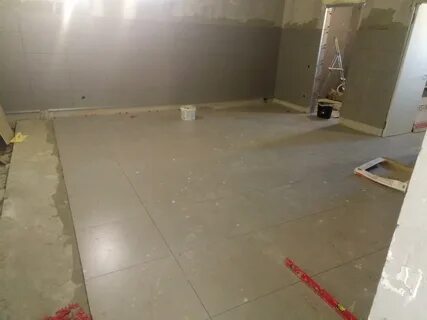 Как укладывать плитку в гараже