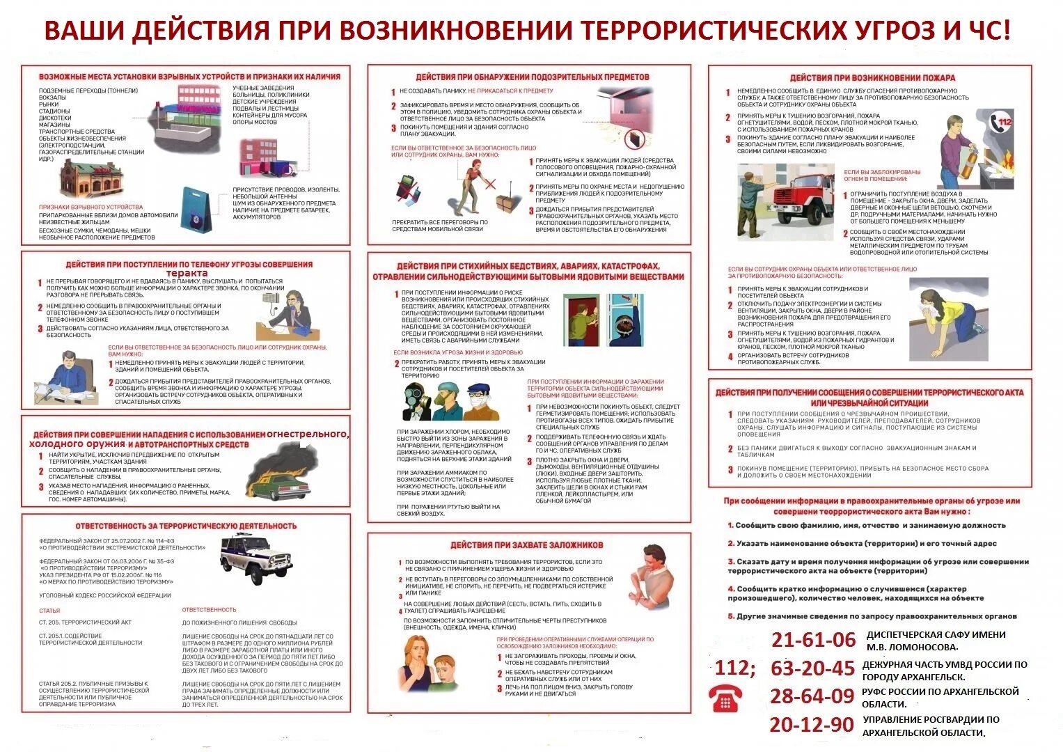 Порядок действий в различных аварийных. Памятка для сотрудников организаций по антитеррору. памятка правила поведения при возникновении террористического акта. алгоритм поведения при угрозе террористических актов. алгоритм действий при угрозе проведения теракта.