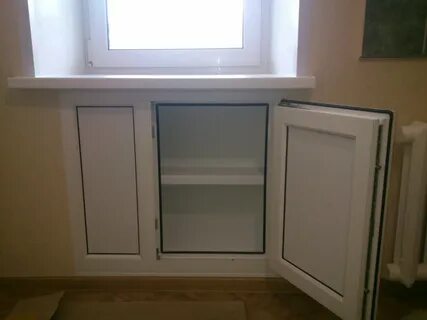 Холодильник под окном в хрущевке своими руками