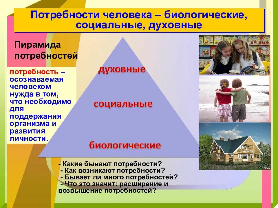 Вид биологическая социальная духовная примеры