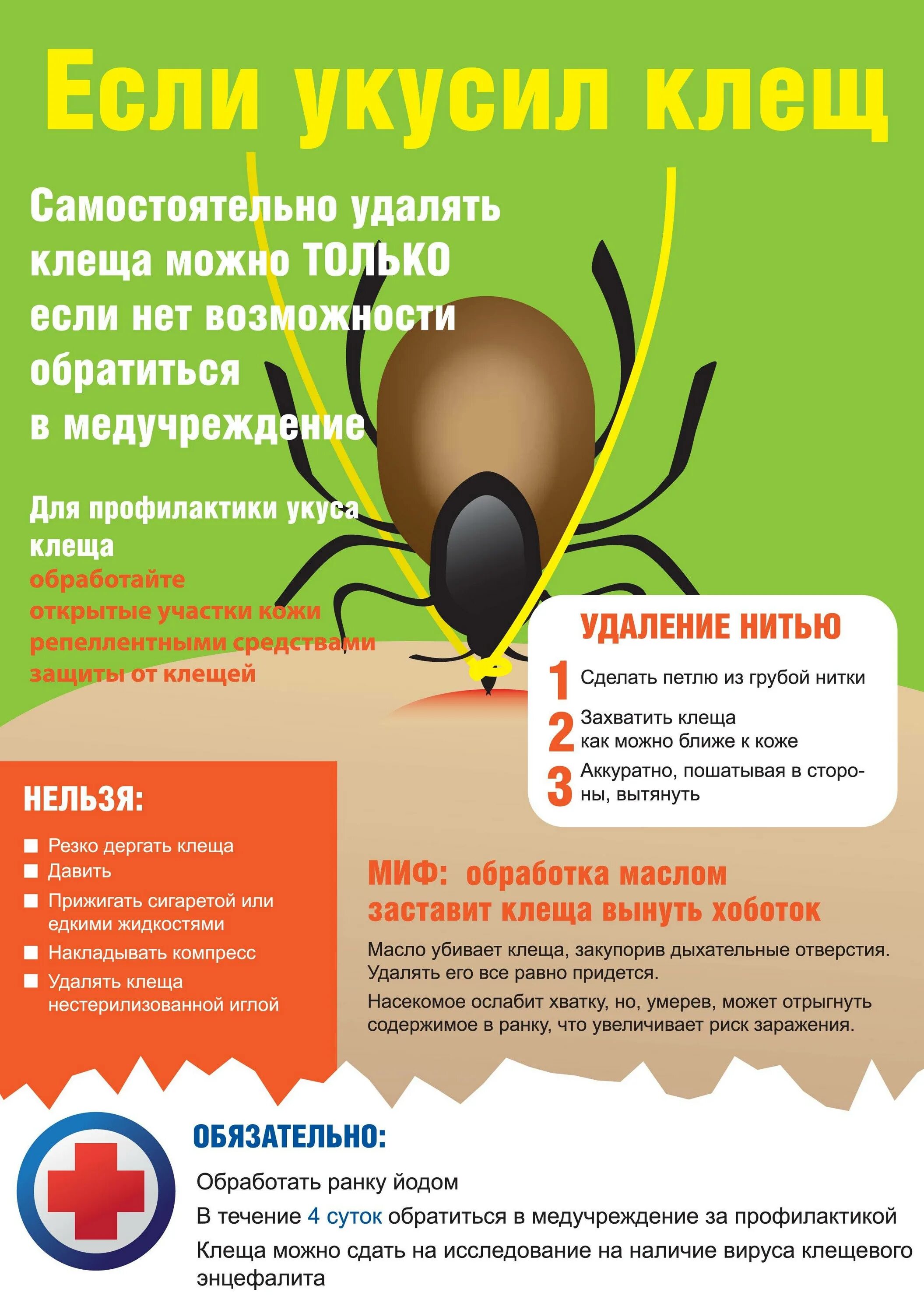 Обнаружение клеща