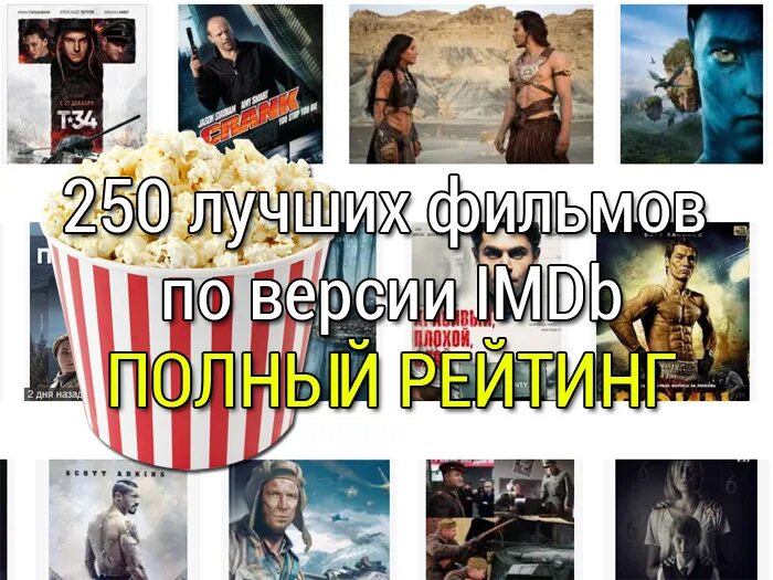 Top 250 movies