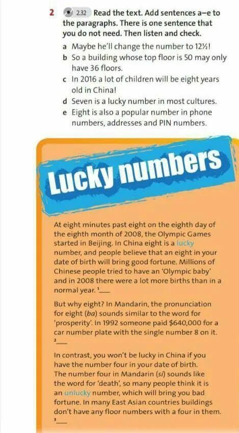 That sentences. I believe that.. Sentences. Read the story number the paragraphs in the right order a Lucky Escape. Not need brand text.