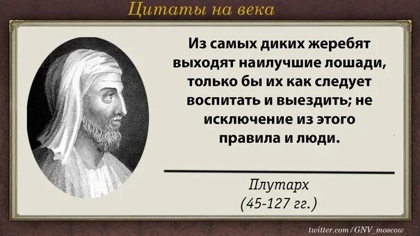 О каком событии говорил плутарх. Плутарх цитаты. Цитата века. Плутарх цитаты и афоризмы. Плутарх о воспитании детей.