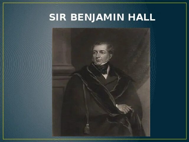 Benjamin hall