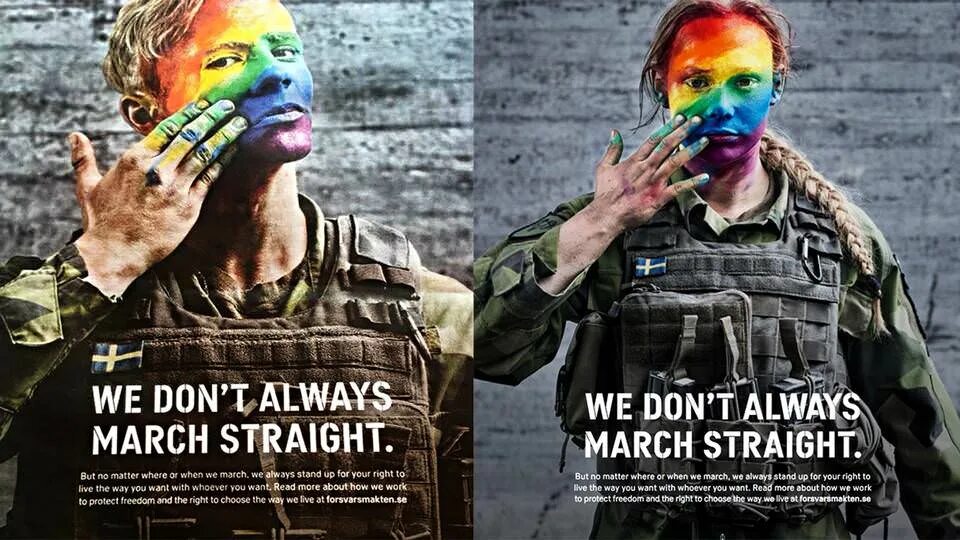 We always go. We don t always march straight.