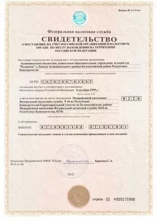 Сайт свидетельство о государственной