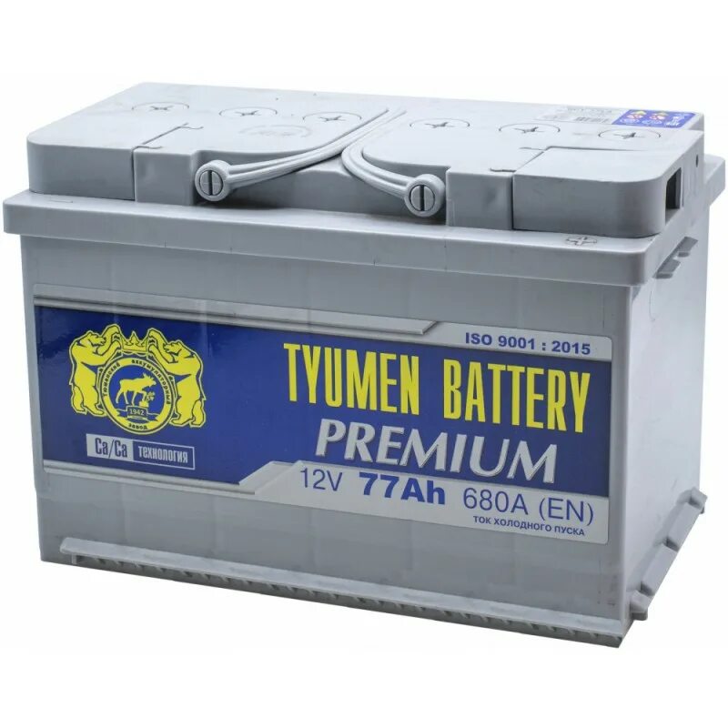 Tyumen Battery Premium 77 Ач. Автомобильный аккумулятор Tyumen Battery Premium 77 Ач прям. Пол. 680a (278x175x190). Tyumen Battery Premium 77 Ач обр. Пол. 680a. Tyumen Battery Premium 77 Ач обр. Пол. 680a артикул. 278x175x190 автомобильный аккумулятор