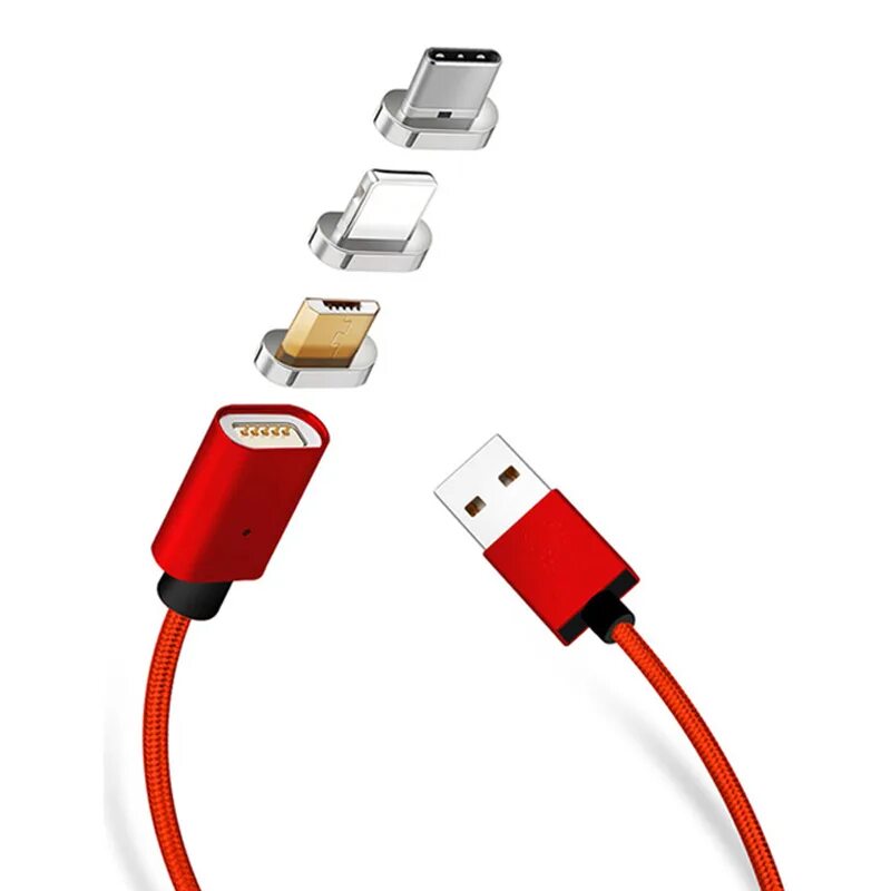 Магнитная usb зарядка для телефона