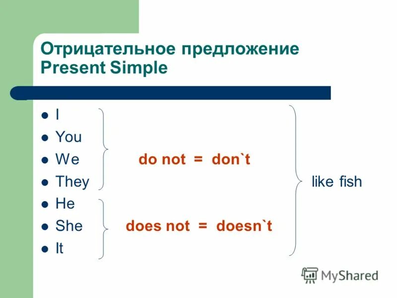 Презент симпл окончания таблица - TouristMaps.ru