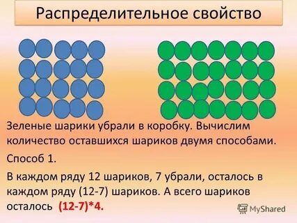 Распределительное свойство умножения 6 класс тренажер