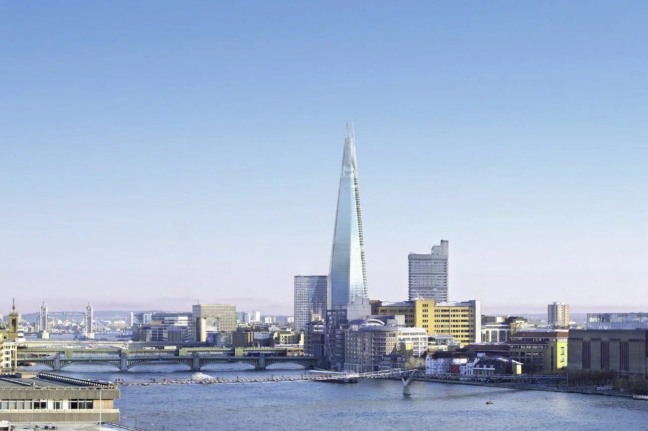 Высокие здания европы. The shard в лондоне. the shard ренцо пиано. небоскреб шард в лондоне. небоскребы европы.