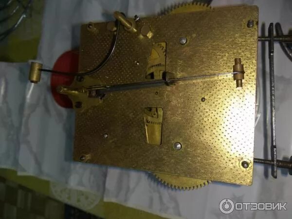 Ремонт боя настенных часов своими руками Механизм старинных настенных часов с боем фирмы "FMS" 42/105 D.R.P.№ 55006 в рес