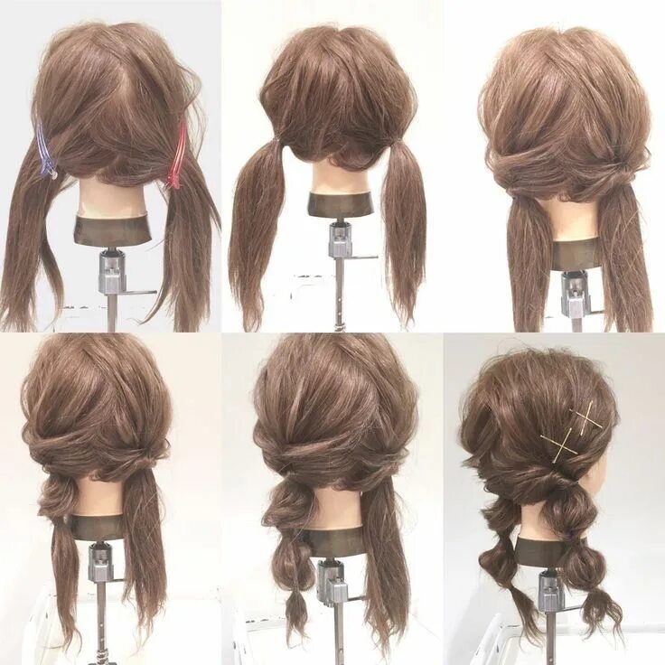 Корейские прически легко Korean Hairstyle Hairspirations korean hairstyle hairstyles Long hair styles, Si