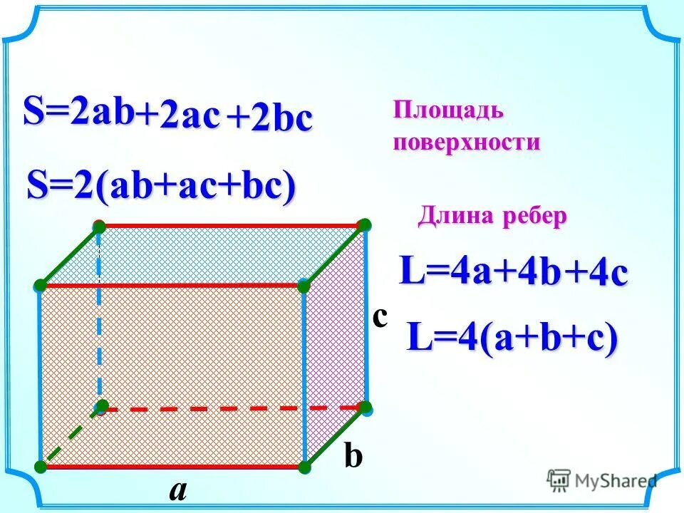 Прямоугольный параллелепипед 5 класс. Формула нахождения длин всех ребер прямоугольного параллелепипеда. Тема параллелепипед 5 класс. Рёбра прямоугольного паралл. Отрезок ребра.