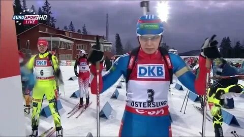 Биатлон эстерсунд женская гонка преследования