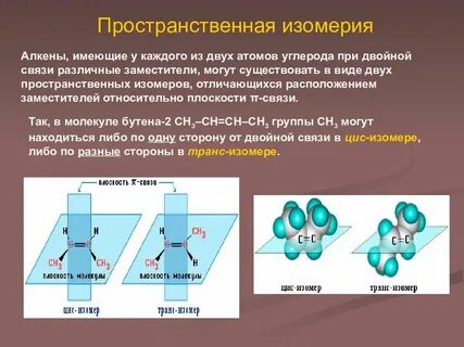 Алкены виды
