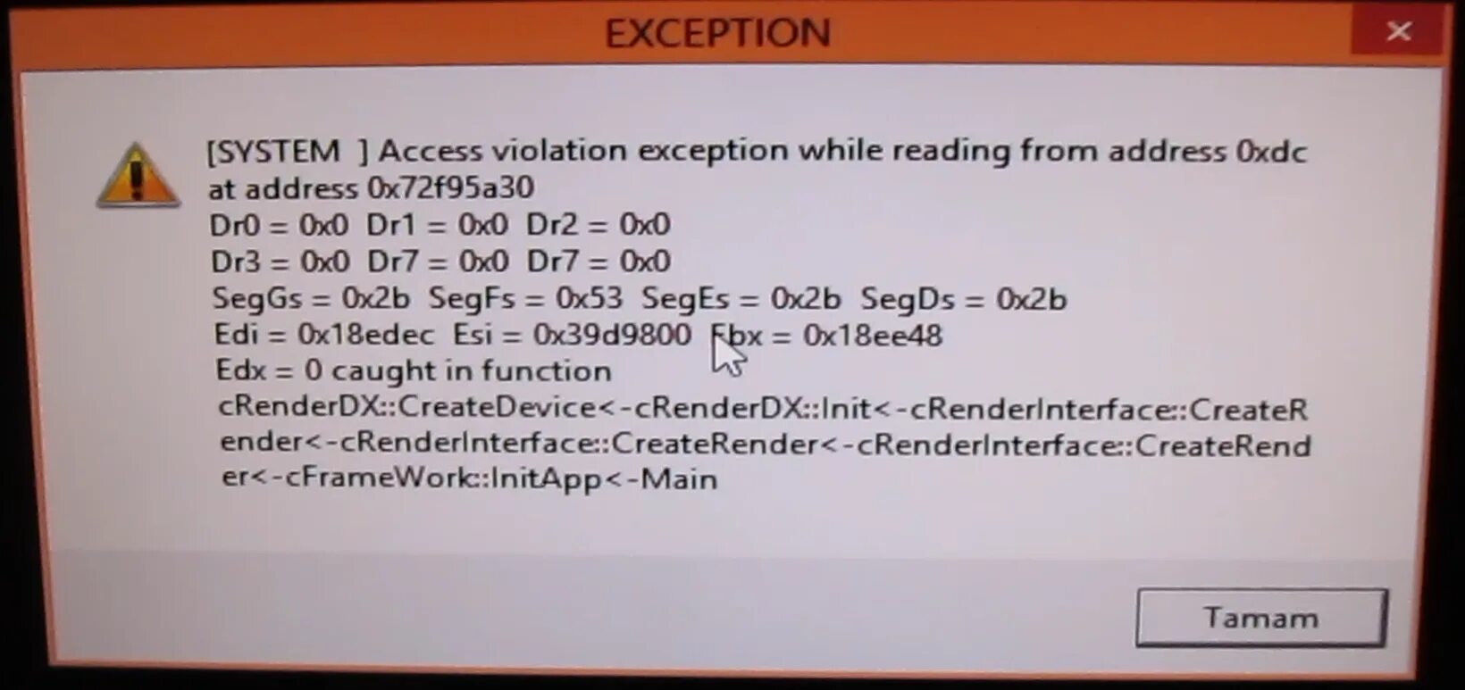 Exception while creating cryptographic receipt