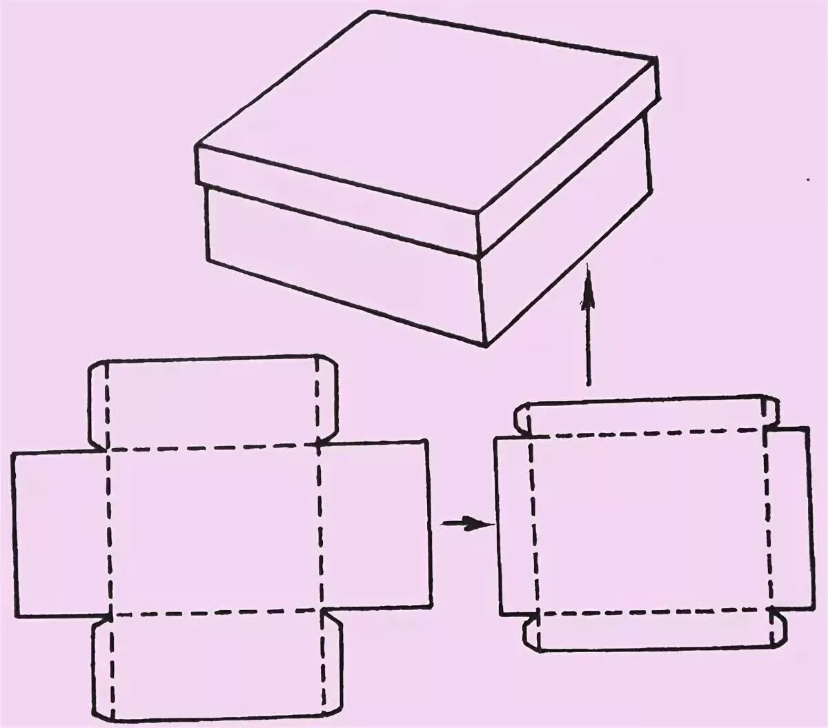 Origami Hinged Prism Gift Box Diagram Origami diagrams, Origami box, Origami eas