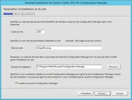 Configuration manager