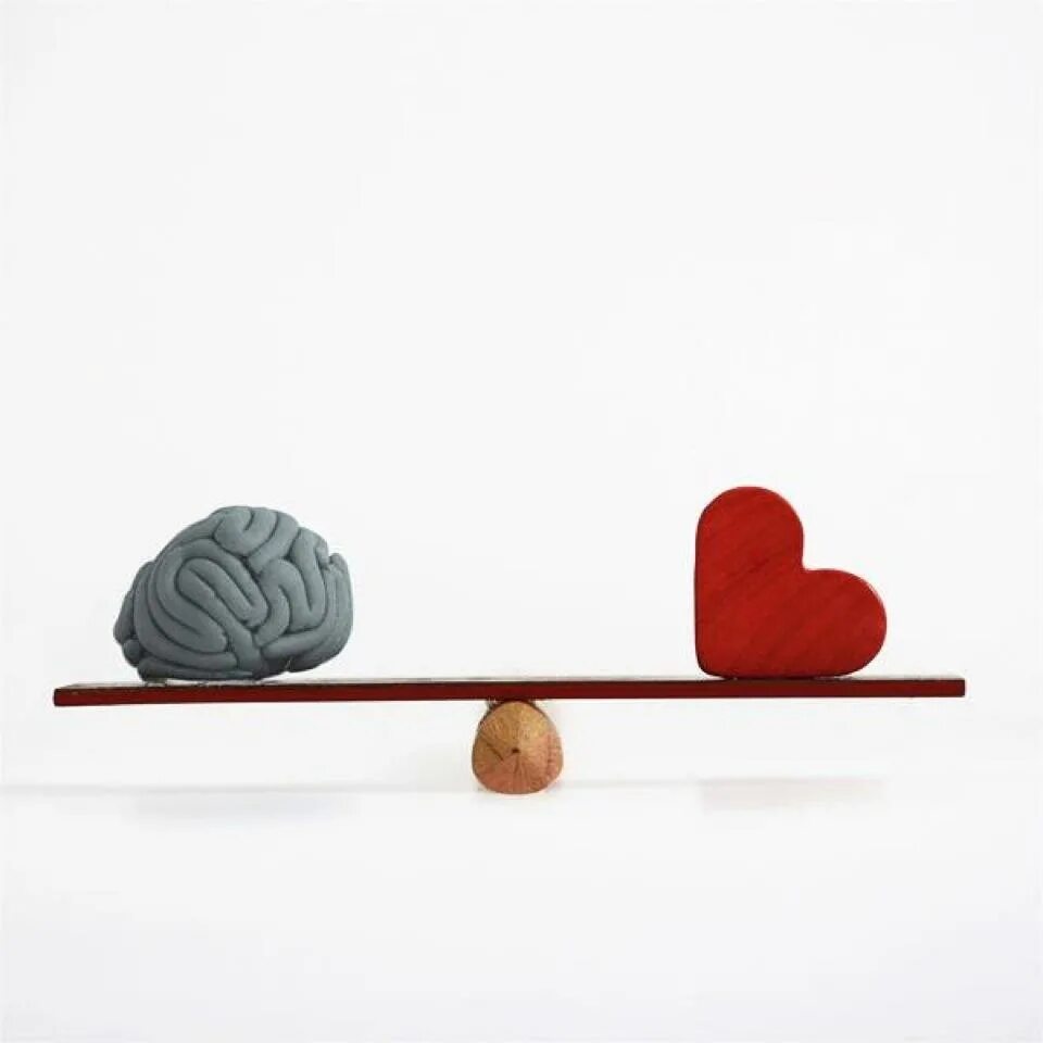 Любовь равновесие. Ум и сердце. Мозг и сердце. Сердце и разум. Баланс между мозгом и сердцем.