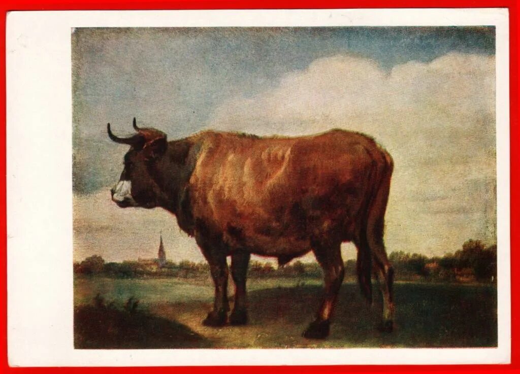 Вола вола вола французская. Пауль Поттер бык. Пауль Поттер Эрмитаж. «Кони на лугу» (1649) Паулюс Поттер. Картина бык.