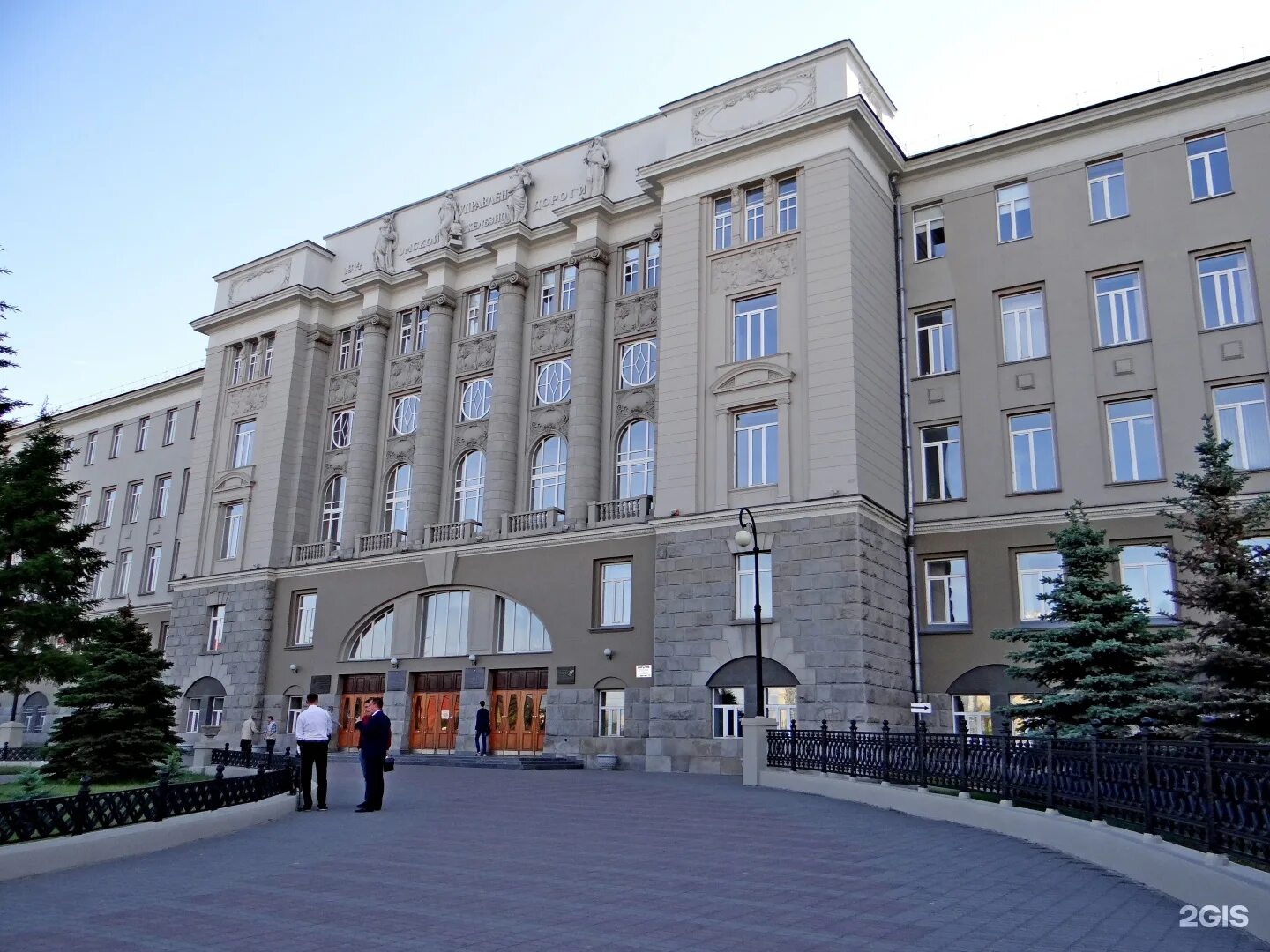Panorama: OmGUPSa, university, college, Russia, Omsk, prospekt Karla Marksa, 35 