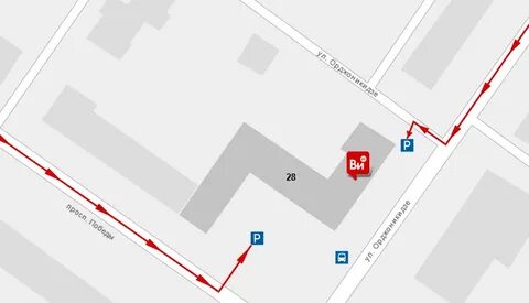 Тверь проспект победы на карте