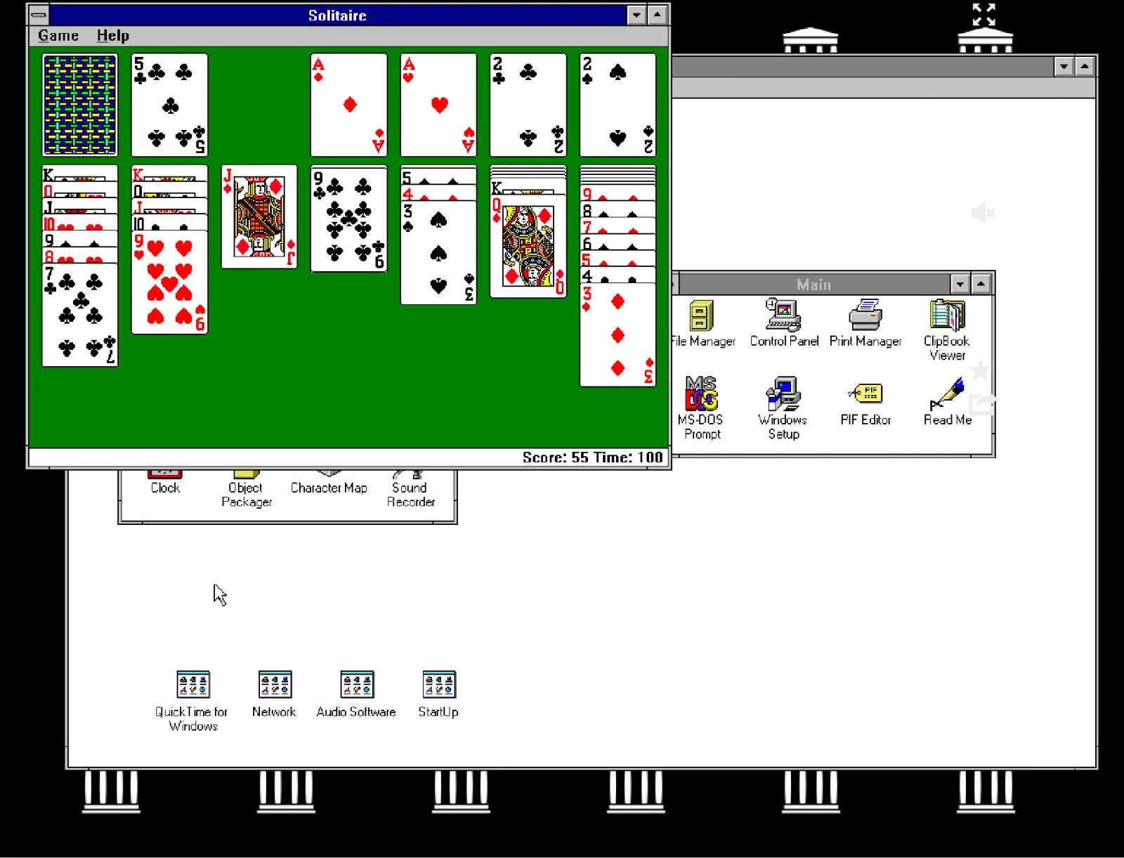 Windows 1 game. Виндовс 3.1. windows 3.1 интерфейс. windows 3.11 игры. пасьянс windows 3.1.