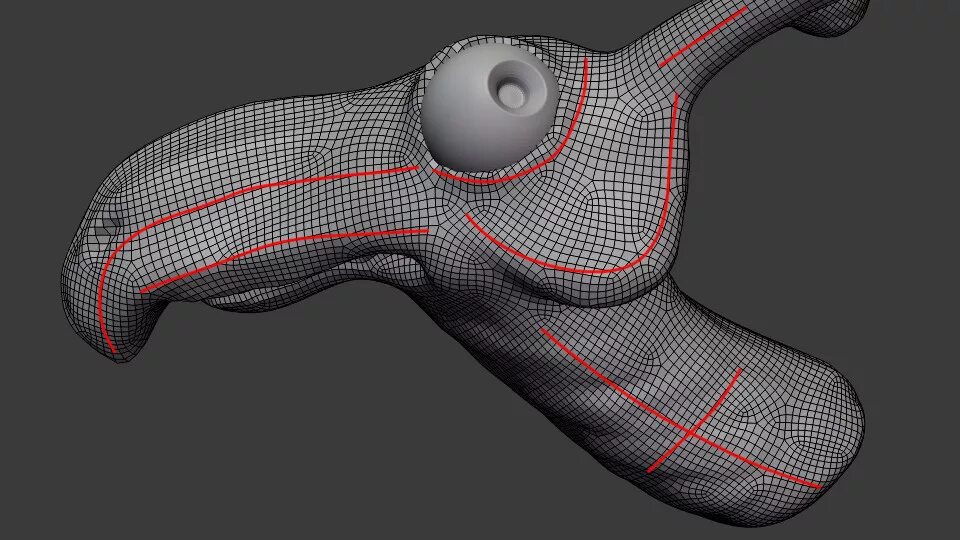 Сетчатое тело. Ретопология в Blender. Ретопология 3ха в блендер. Автоматическая ретопология в блендер. Ретопология меча.
