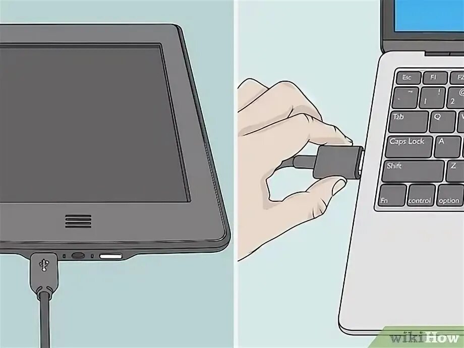 Kindle подключение к компьютеру 3 Cara untuk Menghubungkan Kindle Fire ke Komputer wikiHow