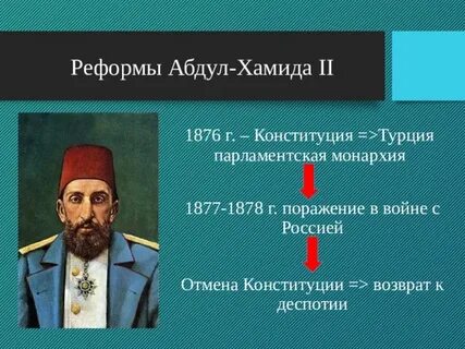 Реформы османской империи в 19 веке