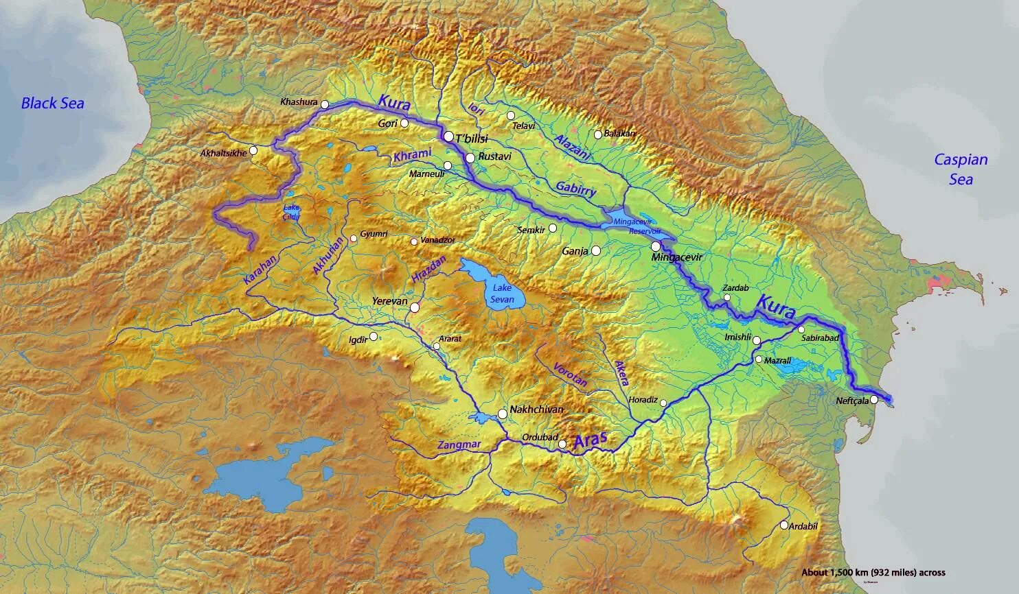 Моря закавказья. Бассейн реки Аракс. Река Аракс на карте. Река Аракс на карте Армении. Река кура Армения.