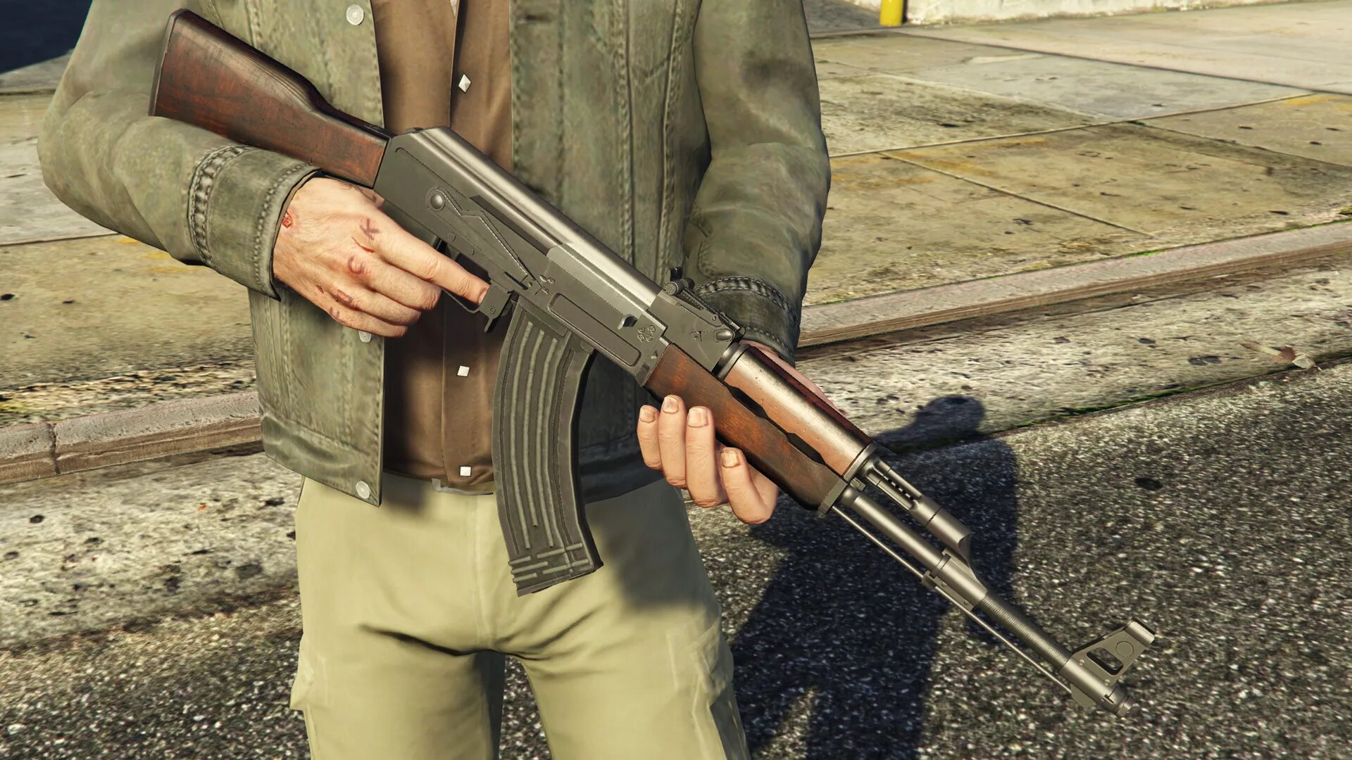 Игра гта 5 оружия. Ak47 GTA 5. Fr 47 YNF 5. Гтпаа 5 АК 47. АК 47 GTA 5.