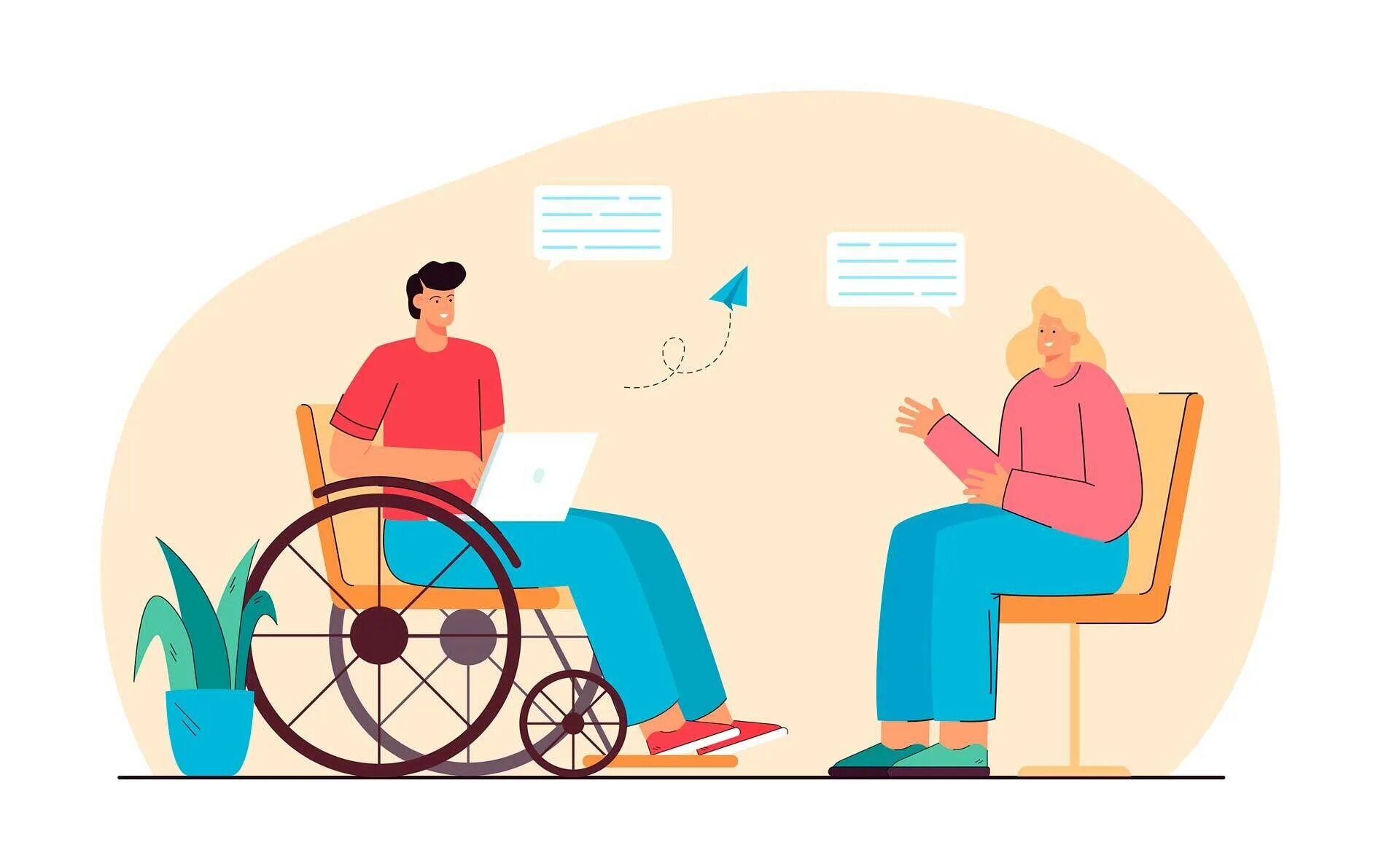 Инвалид в общежитии. Инвалид вектор. Мужчина инвалид. Disability communication. Communicating with disabled people icon.