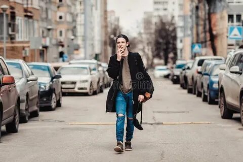 Walking around the street
