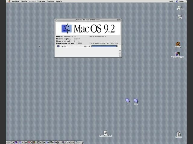 Mac os 9. Mac os 9.2. mac os 9.2 рабочий стол. mac os 9 iso.