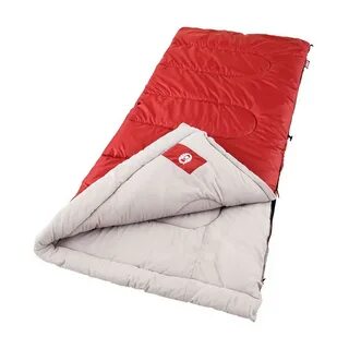 Coleman Palmetto Cool Weather Sleeping Bag Red Xxx