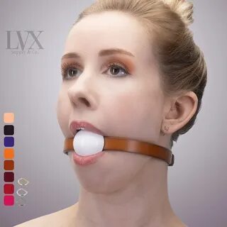 Медицинский класс Силиконовый мяч Gag, BDSM Ball Gag, Кожа Бондаж Gag, БДСМ...