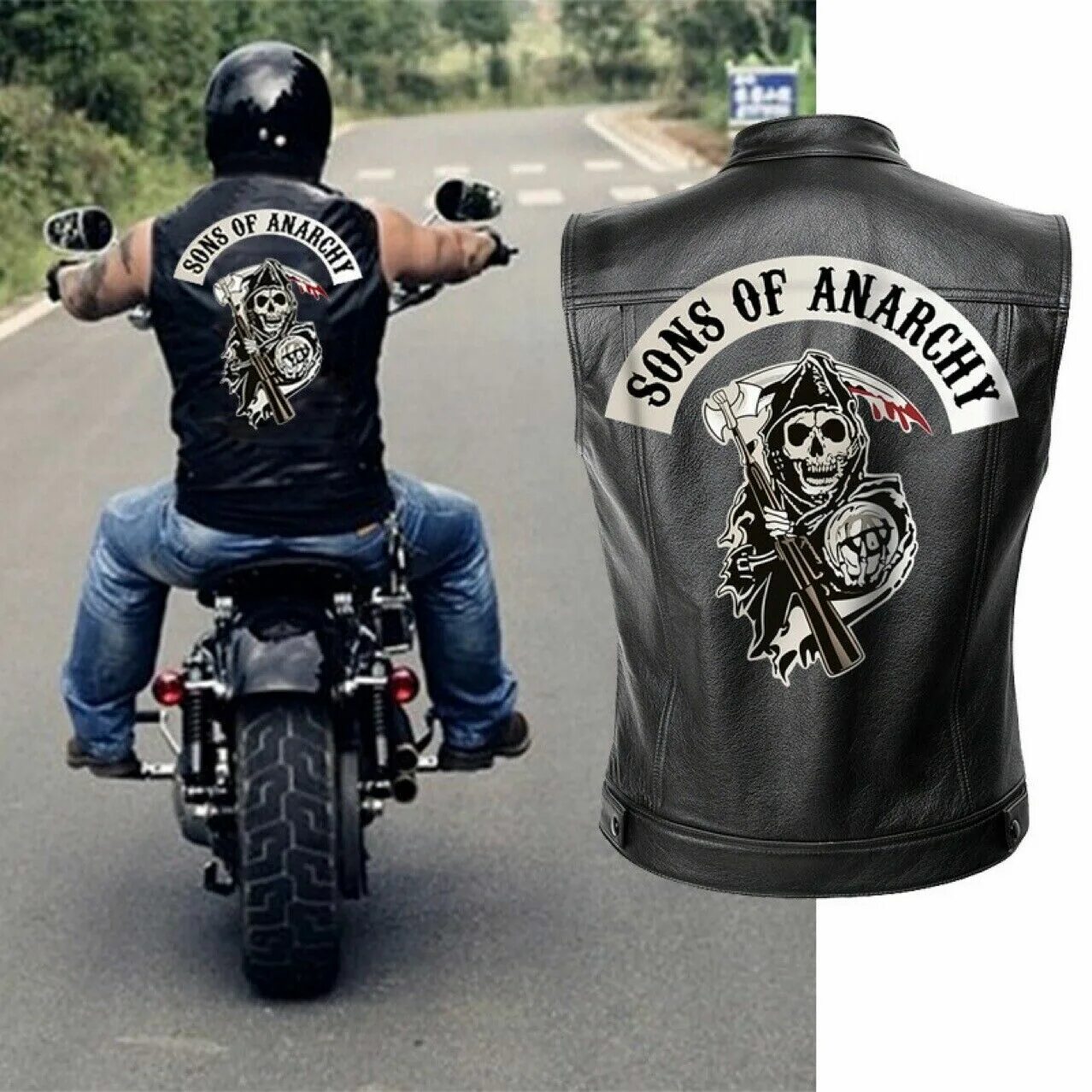 Жилет мужской sons of Anarchy