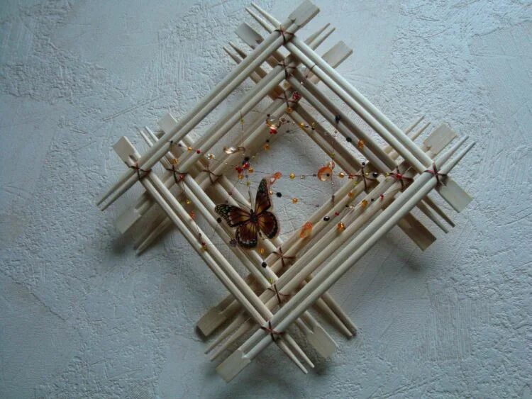 Изделия из деревянных шпажек. Поделки из деревянных шпажек. Изделия из деревянных палочек. Поделки из деревянных шпажек. Абажур из палочек для суши.