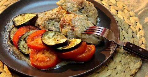 Рецепт куриной грудки с баклажаном
