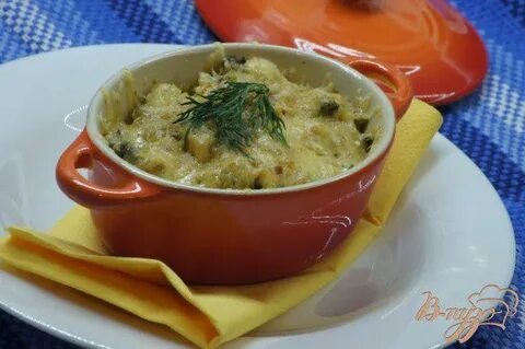 Ингредиенты для жульена с курицей и грибами