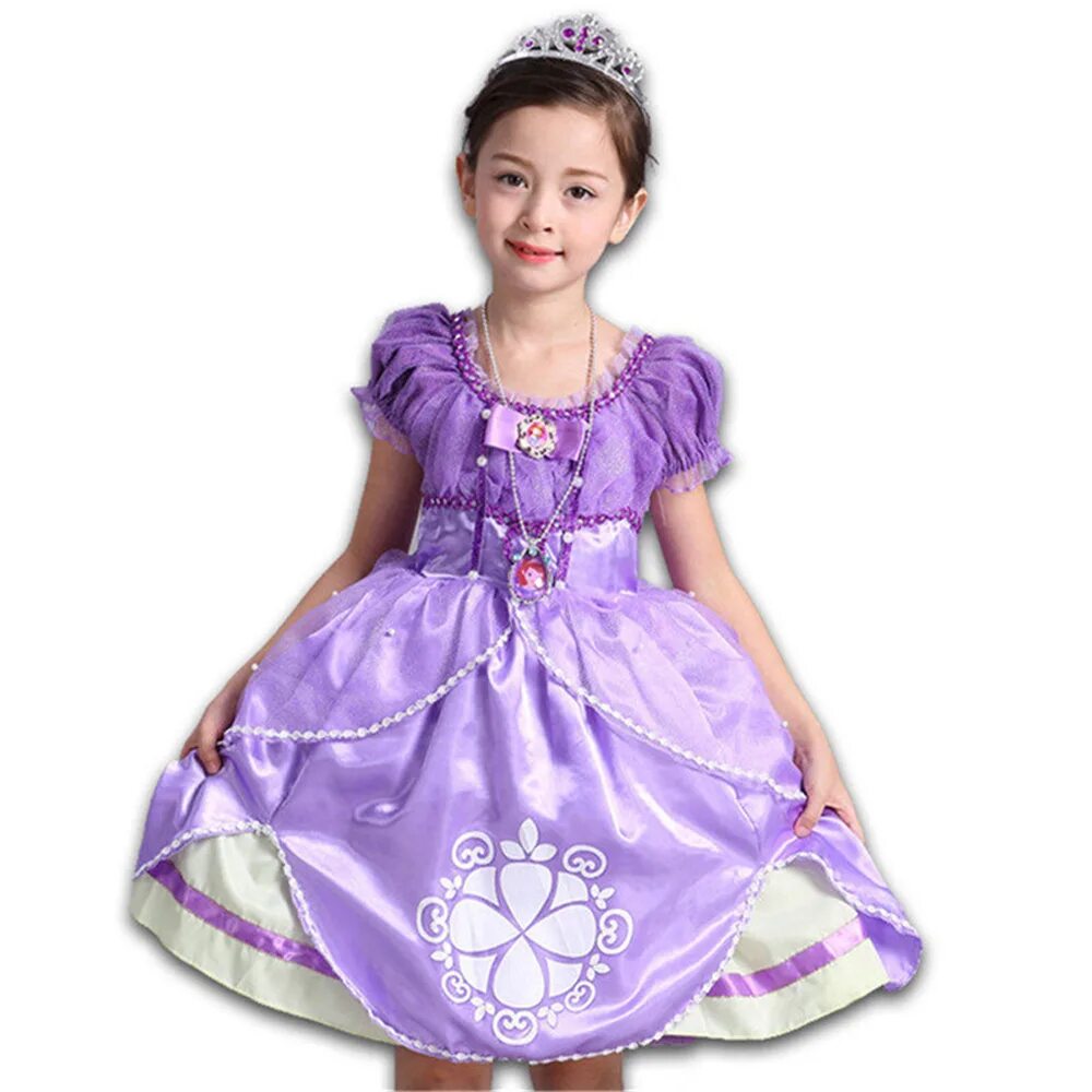 Нарядиться принцессой. Детский платья Princesa Sofia. Платье принцессы Софии. Костюм принцессы Софии. Наряд принцессы для девочки.
