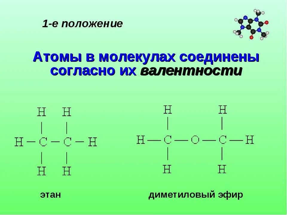 Атомы в молекулах соединены согласно их валентности. Атомы в молекулах соединяются согласно их валентности. Диметиловый эфир связь. Диметиловый эфир строение.