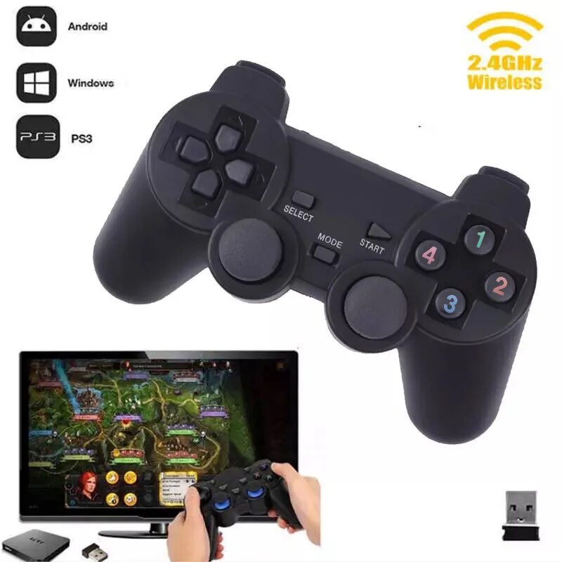 iPega PG 9076 Bluetooth + 2.4G Wireless Gamepad Controller for Samsung Galaxy S9
