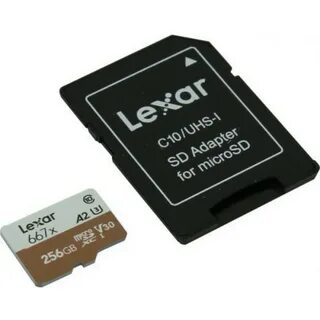 Карта памяти microsdxc 256