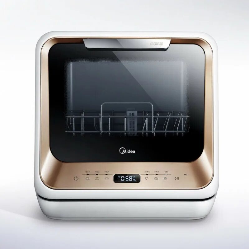 Мидеа модель mcfd42900g mini схема Компактная посудомоечная машина с Wi-Fi Midea MCFD42900GMINI-i купить в интерн