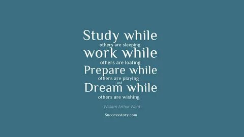 I to be in the study