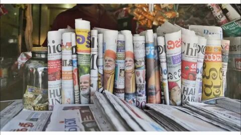 Newspapers and cans